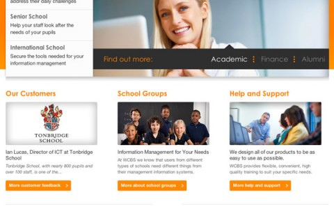 wcbs-website-redesign2 WCBS website design