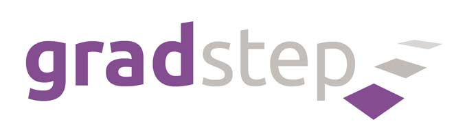 gradstep corporate identity design / logo design